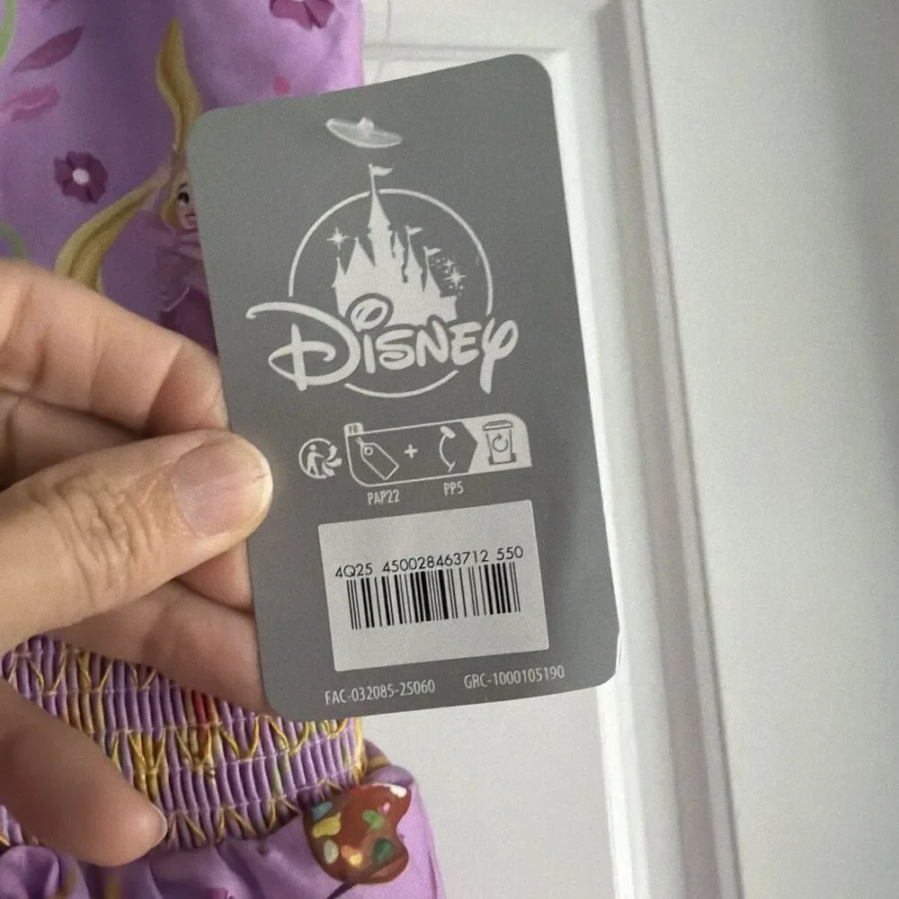 Disney Rapunzel Tangled Dress Size 11/12 Princess NWT - Picture 5 of 11
